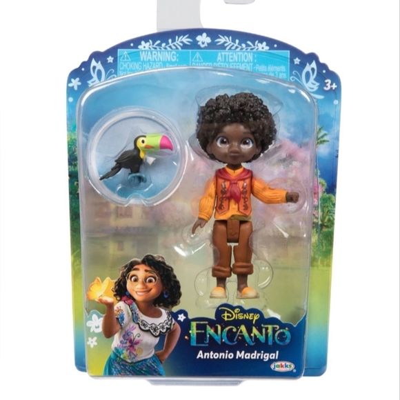 ⏳️🏋♀️🪗🌺🐯DISNEY Set of 5 Encanto Figures Mirabel Antonio Luisa Bruno Isabela - Picture 5 of 7